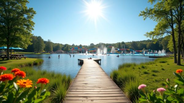 Découvrez les top campings offrant des parcs aquatiques