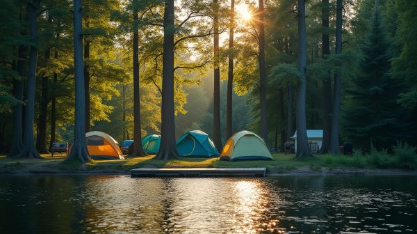 Découvrez les top campings offrant des parcs aquatiques